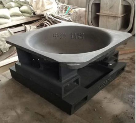 อลูมิเนียม Lead Ingot Sow Mold Dross Pan สําหรับอุตสาหกรรมผลิตอลูมิเนียม